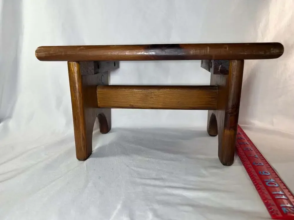 Vintage 50’s Pine Step Stool with adorable poem”This little stool is mine. I use